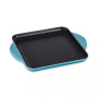 9.5" Enameled Cast Iron Square Griddle Pan