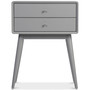 Rory 2-Drawer Side Table, Quick Ship