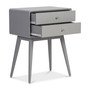 Rory 2-Drawer Side Table, Quick Ship