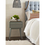 Rory 2-Drawer Side Table, Quick Ship