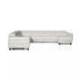 Silvanah 6-Pc. Leather Sectional with Storage Chaise and 3 Power Recliners, Created for Macy's