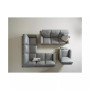 Orid 59" Leather Roll Arm Loveseat, Created for Macy's