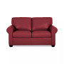 Orid 59" Leather Roll Arm Loveseat, Created for Macy's
