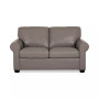 Orid 59" Leather Roll Arm Loveseat, Created for Macy's