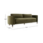 Winford 91" Velvet Sofa