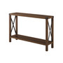 46" Rustic Farmhouse Entryway Table