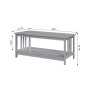 Mission Coffee Table with Shelf