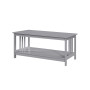 Mission Coffee Table with Shelf