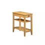 American Heritage Three Tier End Table With Drawer