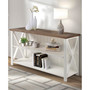 Solid Wood Farmhouse Storage Console