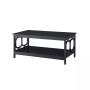 Omega Coffee Table with Shelf