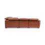 Lexanna 5-Pc. Leather Sectional with 2 Power Motion Recliners, Created for Macy's