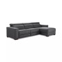 Nevio 3-Pc. Fabric Sectional Sofa with Chaise, Created for Macy's
