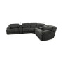 Sebaston 6-Pc. Fabric Sectional with 3 Power Motion Recliners and 2 USB Consoles, Created for Macy's