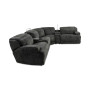 Sebaston 6-Pc. Fabric Sectional with 3 Power Motion Recliners and 2 USB Consoles, Created for Macy's