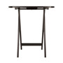 Cade 2-Piece Wood Oversize Snack Table Set