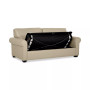 Orid 77" Full Roll Arm Leather Sleeper, Created for Macy's
