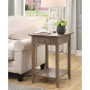 American Heritage 1 Drawer End Table with Shelf