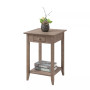 American Heritage 1 Drawer End Table with Shelf