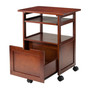 Piper Work Cart/Printer Stand with Key Board