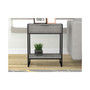 Safdie & Co. Accent Metal Top Table with drawer
