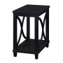 Florence Chairside End Table with Shelf