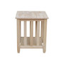 Mission Tall End Table
