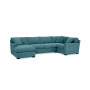 Radley 4-Pc. Fabric Chaise Sectional Sofa with Corner Piece, Created for Macy's