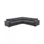Nevio 124" 5-Pc. Fabric "L" Shaped Sectional Sofa, Created for Macy's