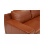 Darrium 5-Pc. Leather Chaise Sectional with Corner Table & Console, Created for Macy's