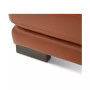 Darrium 5-Pc. Leather Chaise Sectional with Corner Table & Console, Created for Macy's