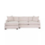 CLOSEOUT! Juliam 2-Pc. Fabric Sofa with Chaise, Created for Macy's