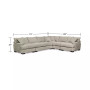 Rhyder 5-Pc. Fabric Sectional Sofa with Apartment Sofa, Created for Macy's