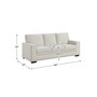 White Label Dickinson 84" Sofa