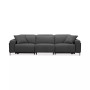 Adney 121" 3 Pc Zero Gravity Fabric Sectional with 2 Power Recliners, Created for Macy's