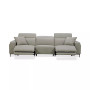 Adney 121" 3 Pc Zero Gravity Fabric Sectional with 2 Power Recliners, Created for Macy's