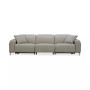 Adney 121" 3 Pc Zero Gravity Fabric Sectional with 2 Power Recliners, Created for Macy's