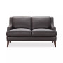 Collyn 59" Modern Leather Loveseat, Created for Macy's