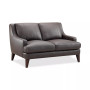 Collyn 59" Modern Leather Loveseat, Created for Macy's