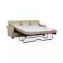 Orid 84" Queen Leather Roll Arm Sleeper, Created for Macy's