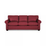 Orid 84" Queen Leather Roll Arm Sleeper, Created for Macy's