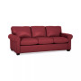 Orid 84" Queen Leather Roll Arm Sleeper, Created for Macy's