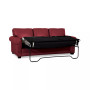 Orid 84" Queen Leather Roll Arm Sleeper, Created for Macy's