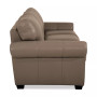 Orid 84" Queen Leather Roll Arm Sleeper, Created for Macy's