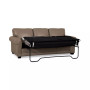 Orid 84" Queen Leather Roll Arm Sleeper, Created for Macy's