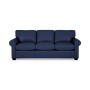 Orid 84" Queen Leather Roll Arm Sleeper, Created for Macy's