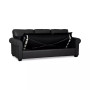 Orid 84" Queen Leather Roll Arm Sleeper, Created for Macy's