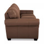 Orid 84" Queen Leather Roll Arm Sleeper, Created for Macy's