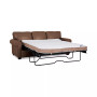 Orid 84" Queen Leather Roll Arm Sleeper, Created for Macy's