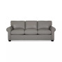 Orid 84" Queen Leather Roll Arm Sleeper, Created for Macy's